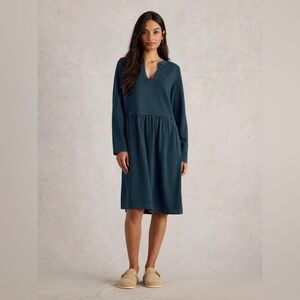 WHITE.STUFF/U.K.DENIM.JERSEY.DRESS